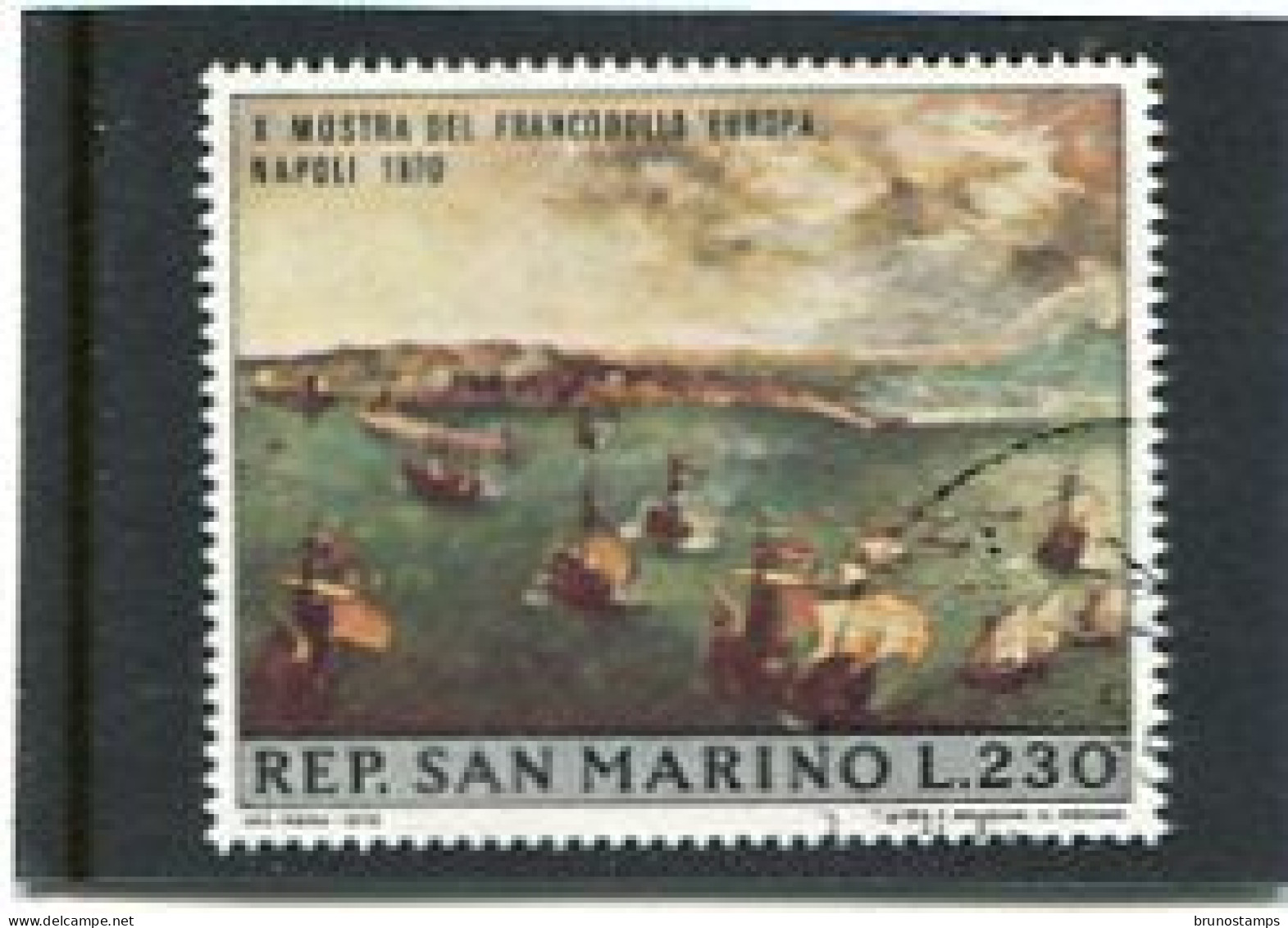 SAN MARINO - 1970  230 L  NAPOLI EXPO  FINE USED - Gebruikt