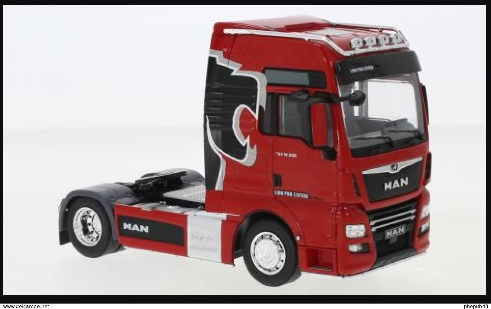 Man TGX XXL - 2018 - Red - Lion Pro Edition - Ixo - Ixo