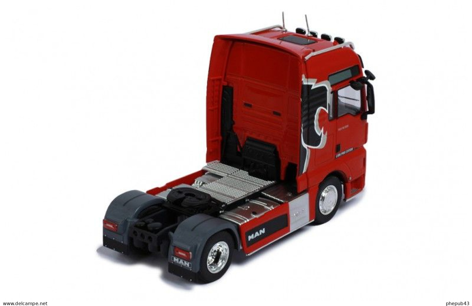 Man TGX XXL - 2018 - Red - Lion Pro Edition - Ixo - Ixo