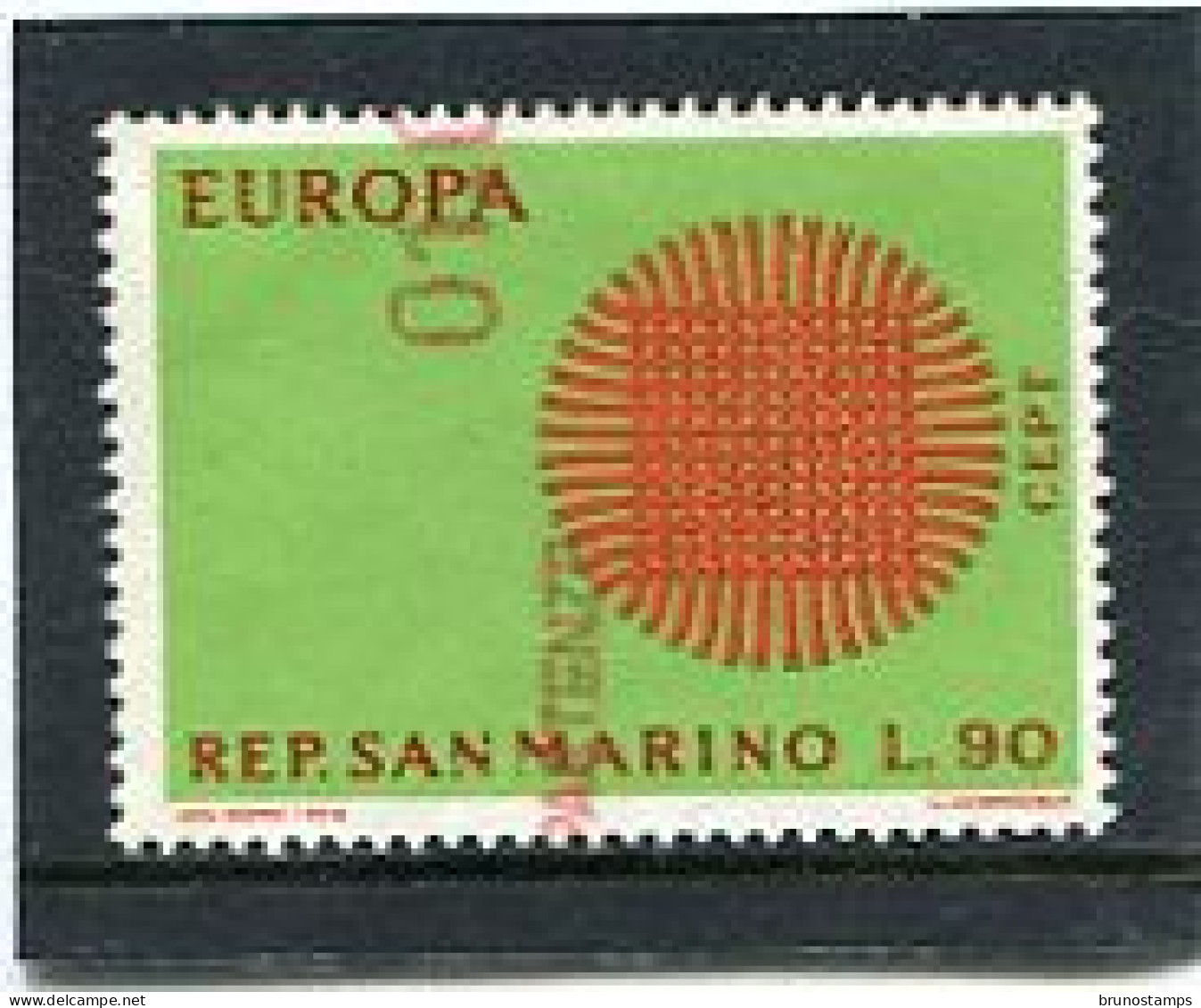 SAN MARINO - 1970  90 L  EUROPA  FINE USED - Gebruikt