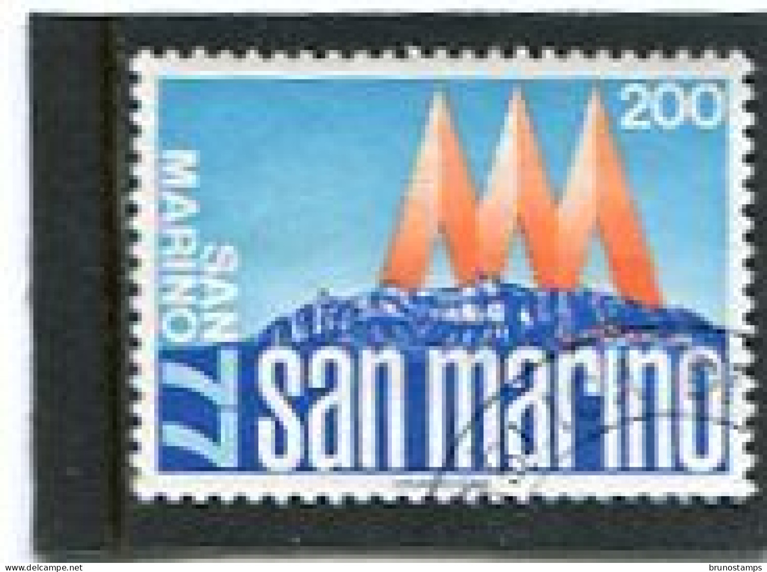 SAN MARINO - 1977  200 L  EXPO  FINE USED - Used Stamps