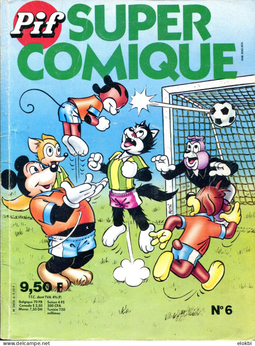 Pif Super Comique N°6 (juillet 1982) - Pif - Autres
