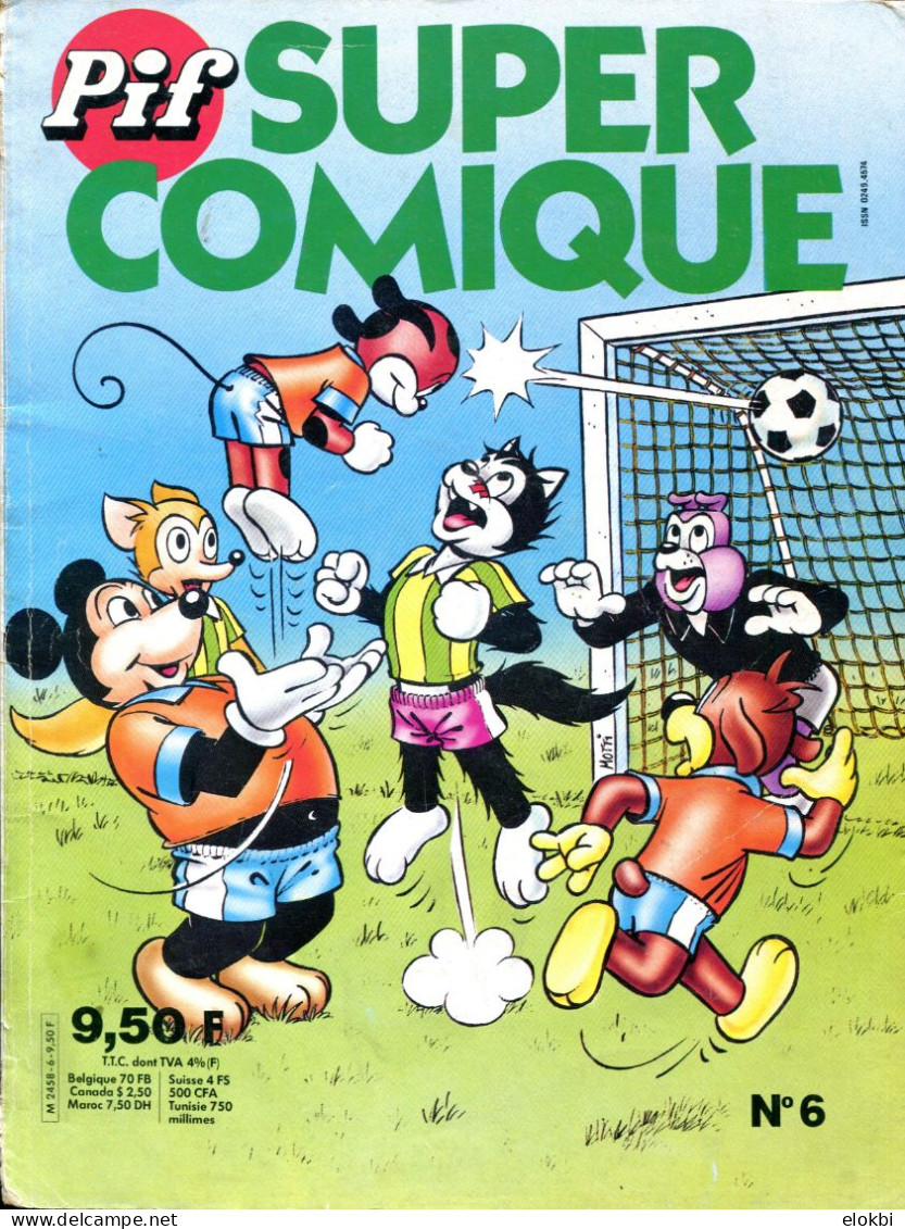 Pif Super Comique N°6 (juillet 1982) - Pif - Autres