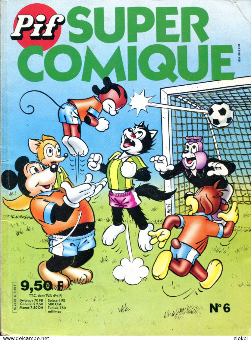 Pif Super Comique N°6 (juillet 1982) - Pif - Autres