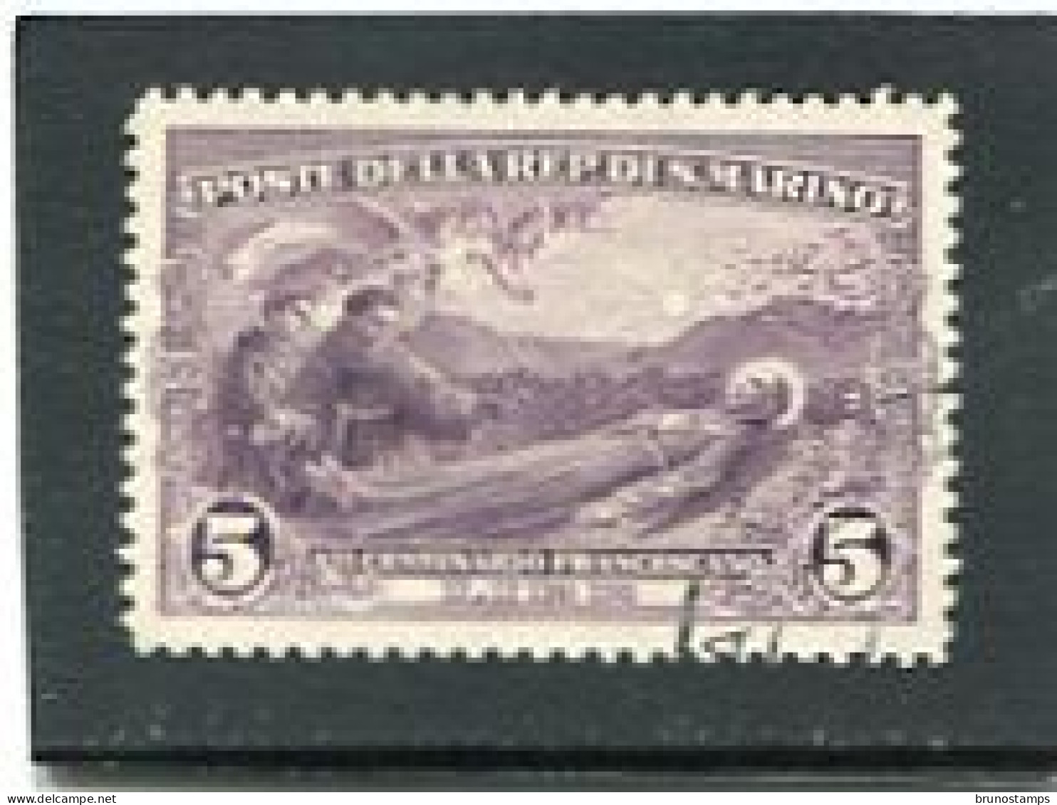 SAN MARINO - 1928  5 L   S. FRANCESCO  FINE USED - Usati