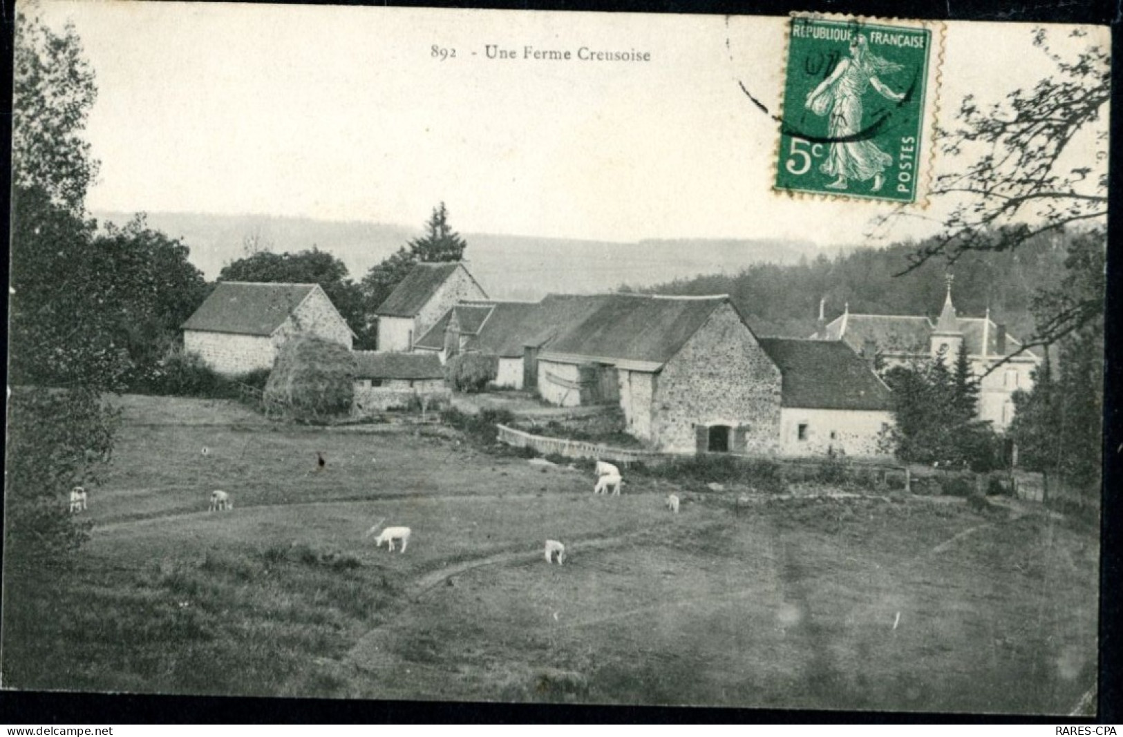 23 GUERET - UNE FERME CREUSSOISE - SUPERBE - Guéret