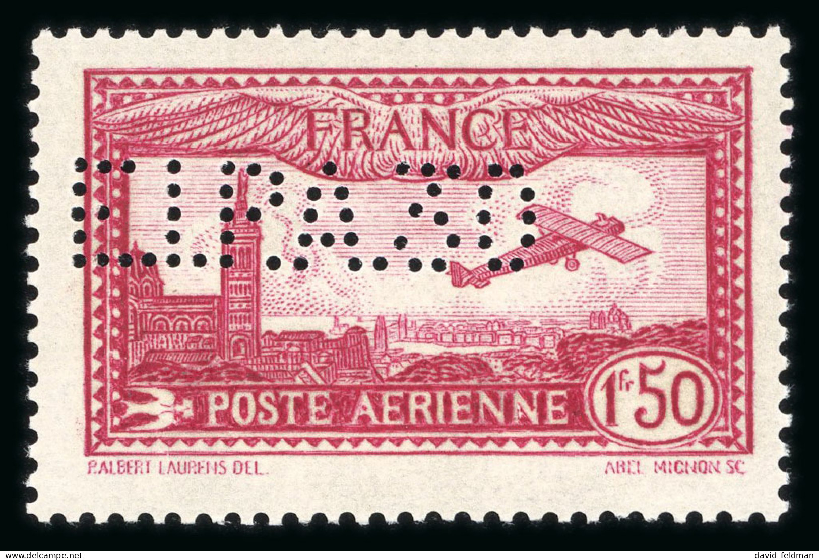 1930, Exposition Aéropostale De Paris Y&T PA 6d ** - 1927-1959 Mint/hinged