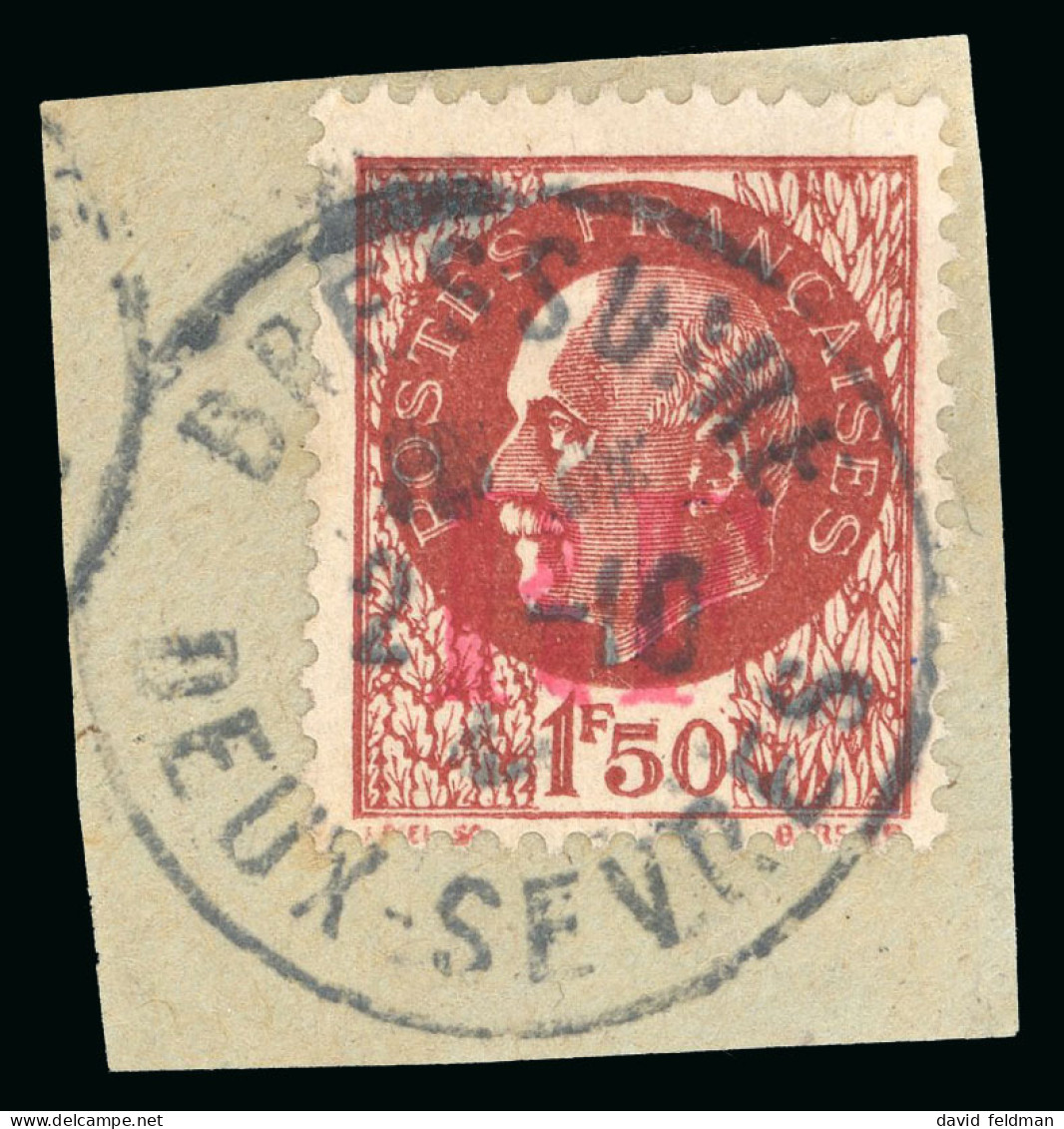 Bressuire (Deux-Sèvres): Type Bersier, Mayer N°1 O, - Befreiung