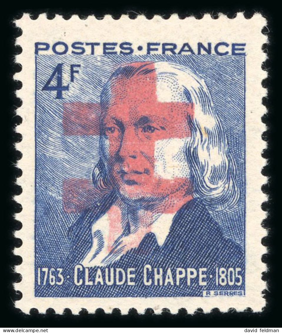 Luchapt (Vienne): Petit Format Claude Chappe, Mayer - Befreiung
