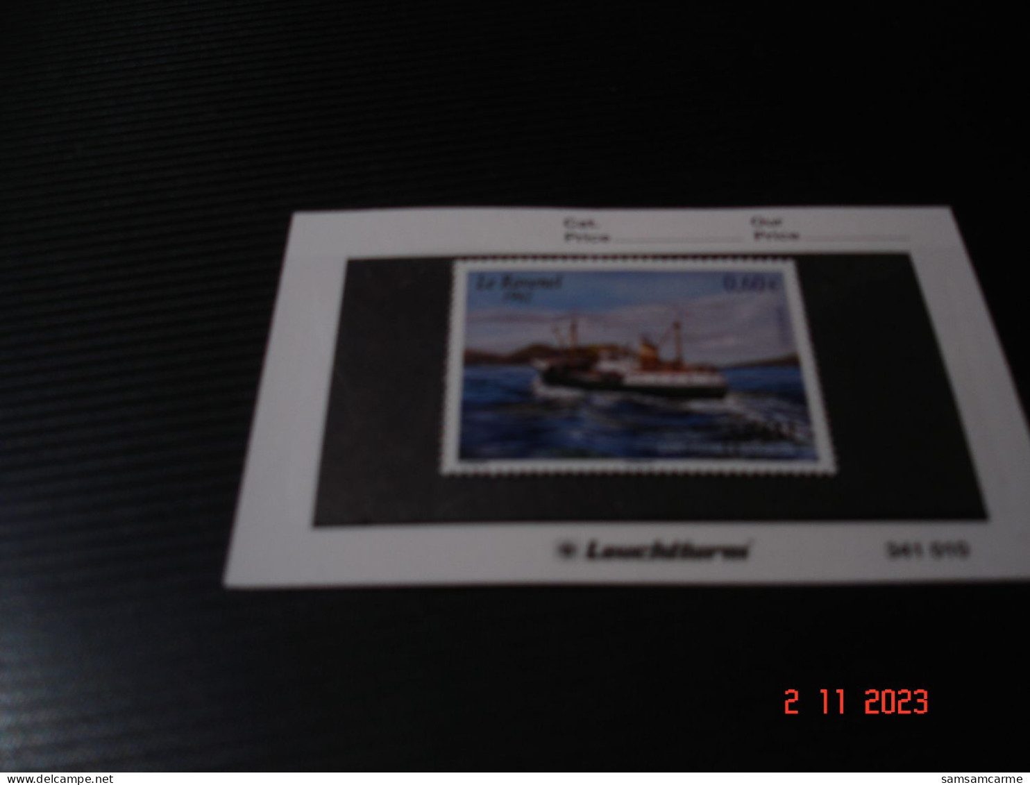 SAINT PIERRE ET MIQUELON   ANNEE 2012   NEUF    N° YVERT 1025    LE CHALUTIER LE RAVENEL - Unused Stamps