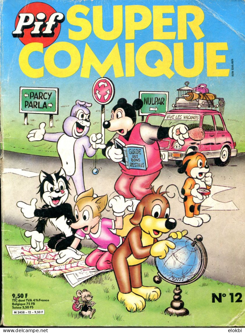 Pif Super Comique N°12 (juillet 1983) - Pif - Autres