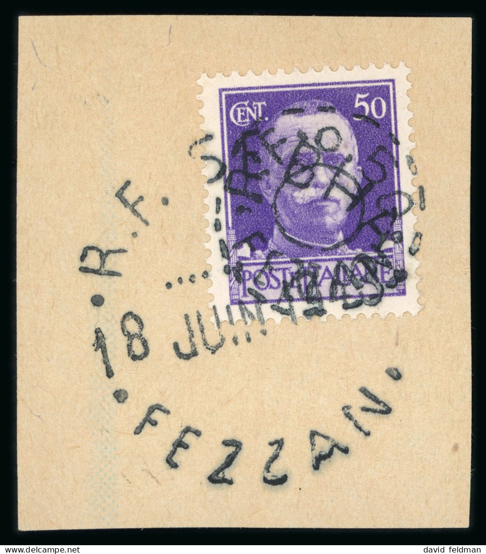 1943, Y&T N°18 O, Sur Fragment Avec Belle Oblitération - Other & Unclassified