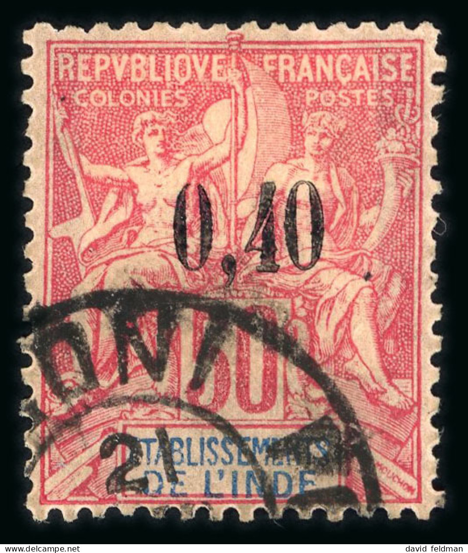 1903, Type Groupe, Série Y&T N°20/23 O, Cote Y&T 1'460€, - Sonstige & Ohne Zuordnung