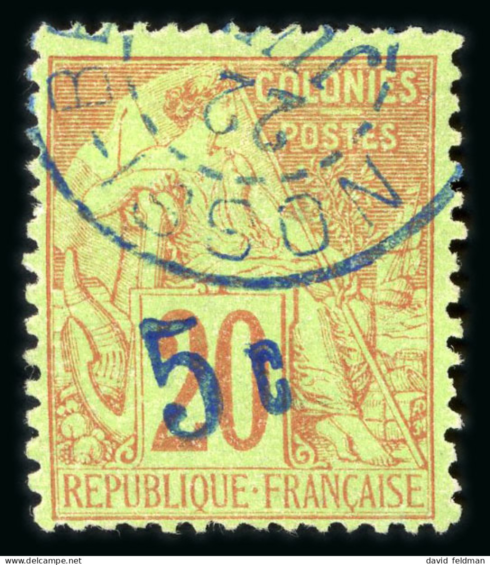 1889, Alphée Dubois, Y&T N°3B O Surcharge 5c Sur 20 - Otros & Sin Clasificación