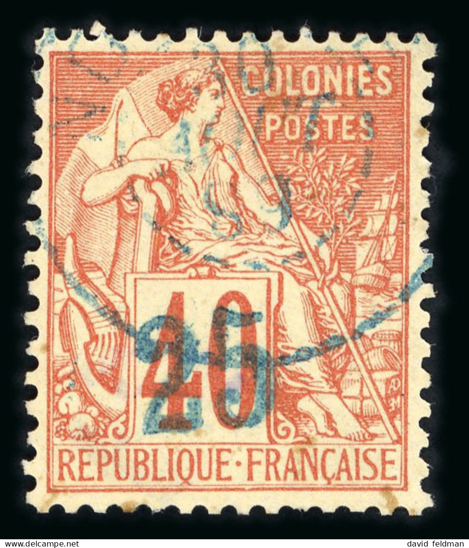 1889, Alphée Dubois, Y&T N°6 O Surcharge 25 Sur 40 - Andere & Zonder Classificatie