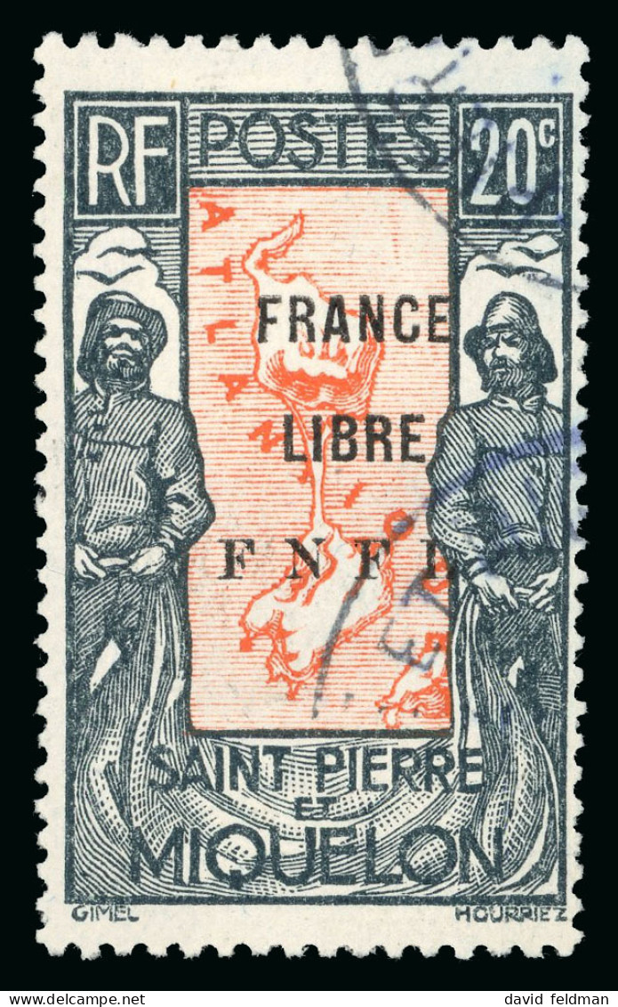 1942, France Libre F.N.F.L., Y&T N°285 O, Cote Y&T - Sonstige & Ohne Zuordnung