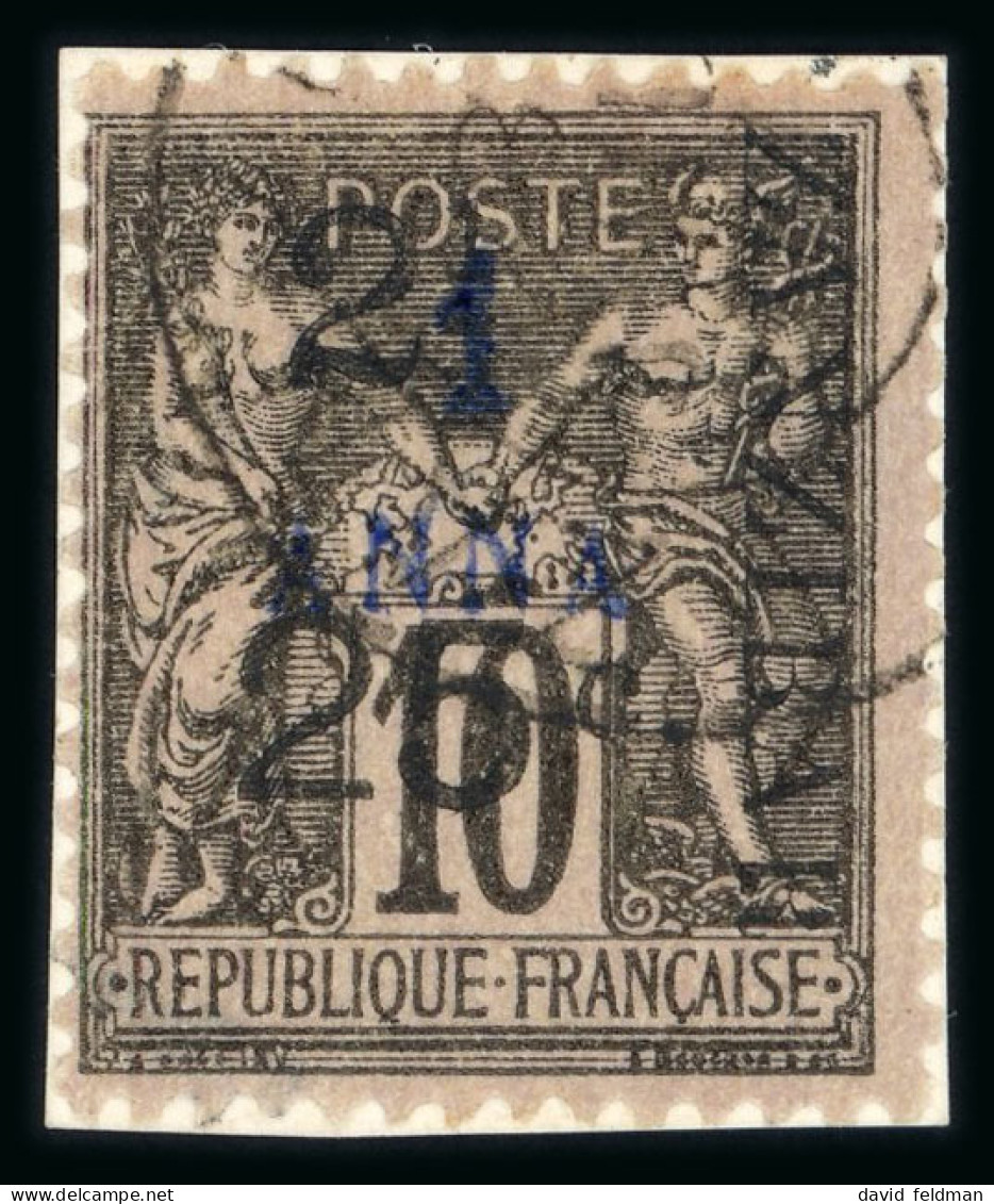 1897, Type Sage, Y&T N°33e (surcharge VI) O, Sur Petit - Autres & Non Classés