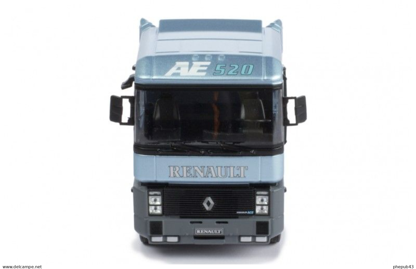 Renault Magnum AE 520 Ti - 1994 - Light Blue & Grey Metallic - Ixo - Ixo