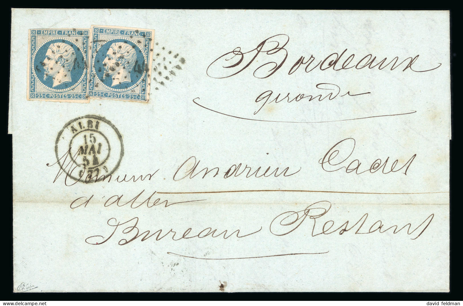 France: 1854-1876, Collection Spécialisées Sur Les - Sammlungen