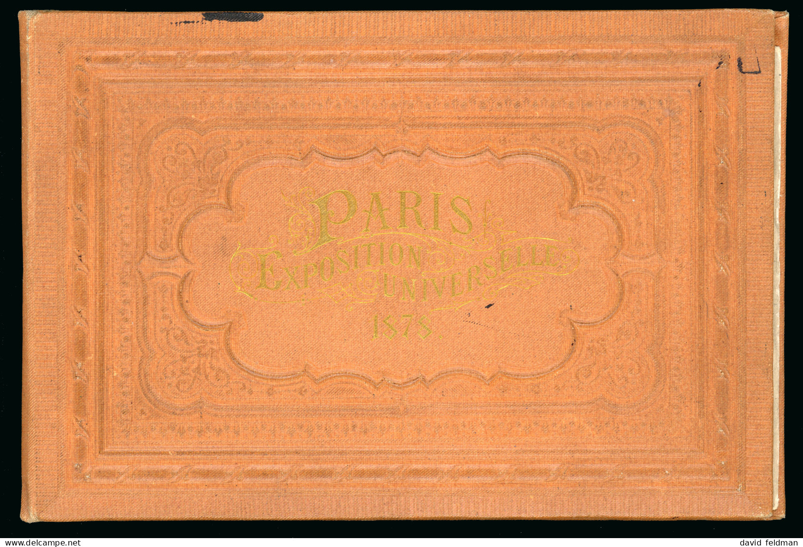 Cartes Postales: 1878, Carnet Inscrit 'PARIS/EXPOSITION - 5 - 99 Postcards