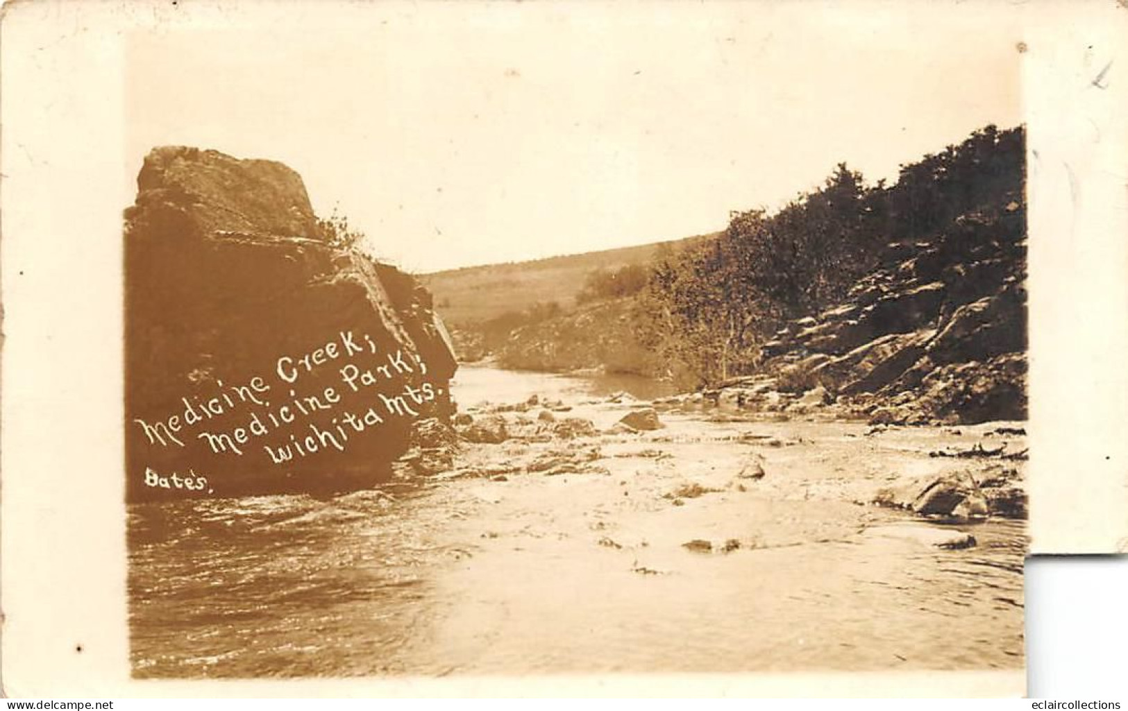 U.S.A  .   Oklahoma      .Medecine Creek  Wichitamts             Cut Corner  (voir Scan) - Andere & Zonder Classificatie