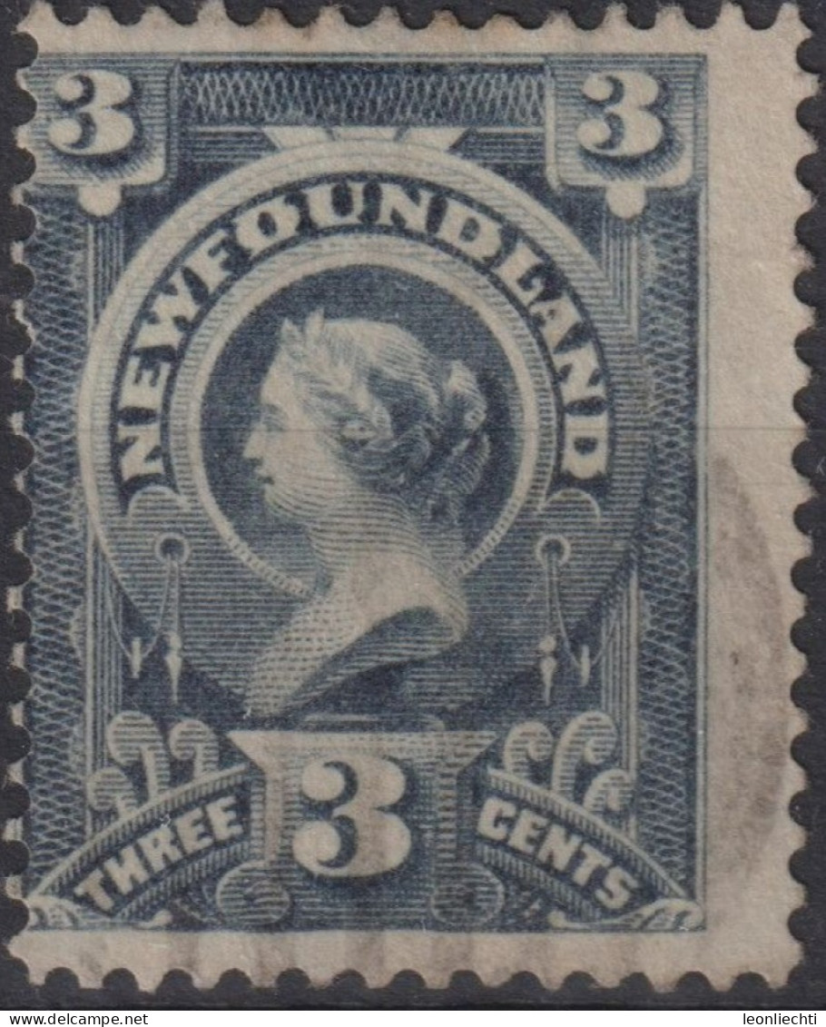 1890 Neufundland > 1865-1902, ° Mi:NW 40a, Sn:NW 60, Sg:NW 56, Queen Victoria (1819-1901) - 1865-1902