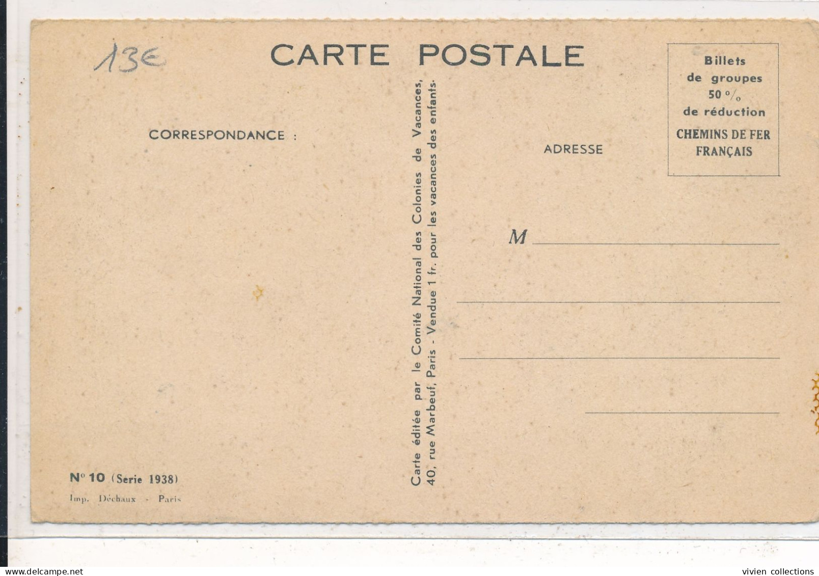 Carte Illustrateur Germaine Bouret Ben Mon Vieux T'en As Une Balle N° 10 Série 1938 - Bouret, Germaine