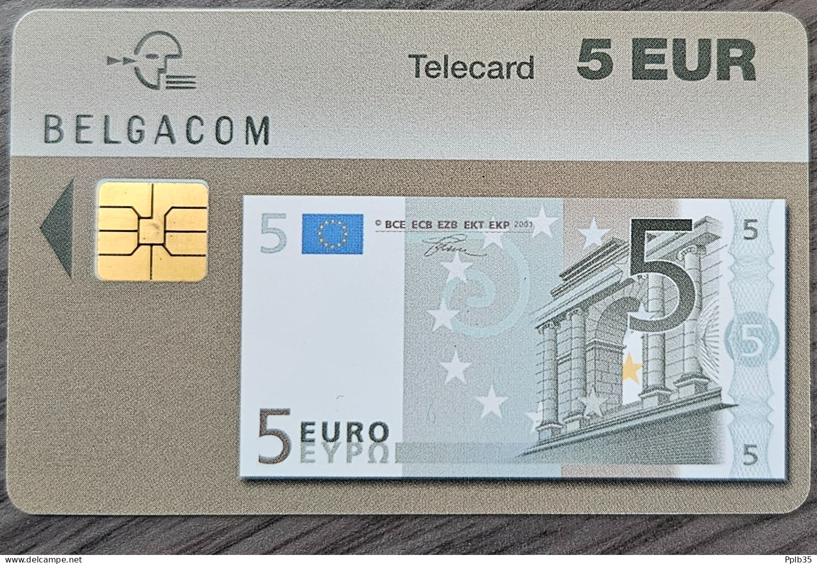 Carte Téléphone BELGIQUE BELGACOM 5 EUR F - Con Chip