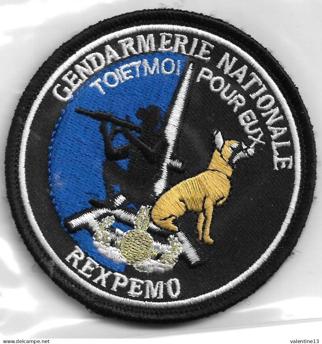 Ecusson Tissu GENDARMERIE NATIONALE REXPEMO TOI ET MOI POUR EUX - Police & Gendarmerie