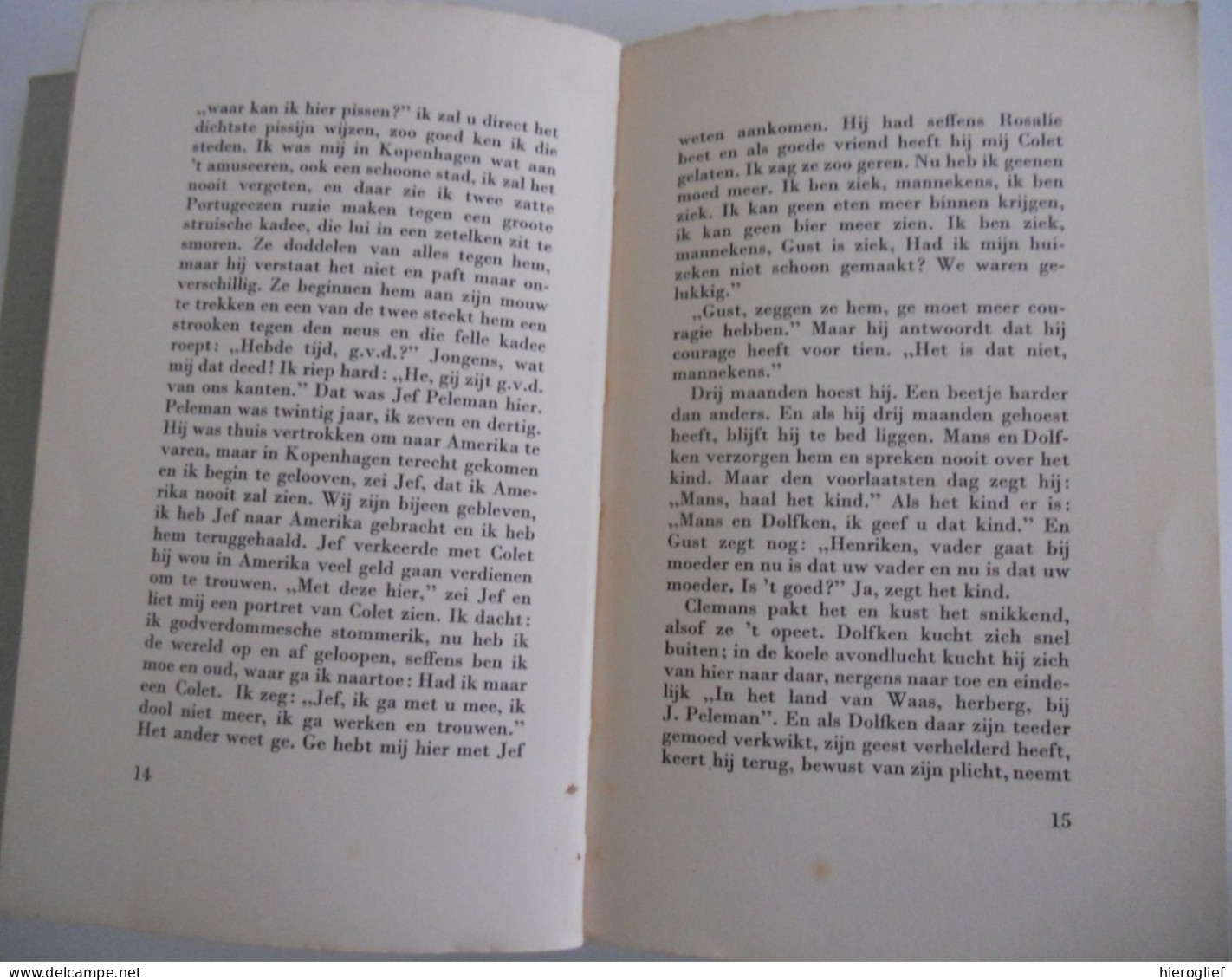 HET KIND Door Gerard Baron Walschap 1ste Druk 1939 Nijgh & Van Ditmar ° Londerzeel + Antwerpen Vlaams Schrijver - Belletristik