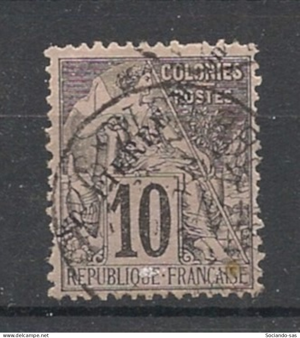 SPM - 1891 - N°YT. 22 - Type Alphée Dubois 10c Noir - Oblitéré / Used - Oblitérés