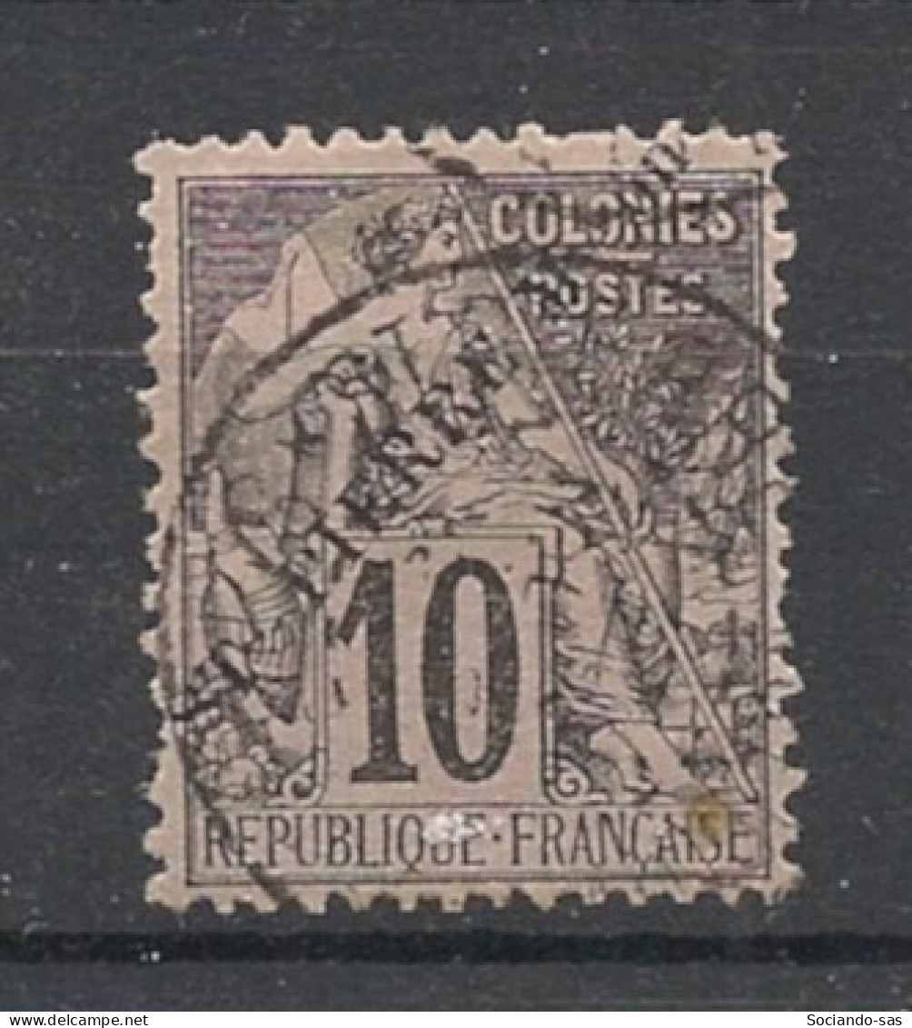 SPM - 1891 - N°YT. 22 - Type Alphée Dubois 10c Noir - Oblitéré / Used - Gebraucht