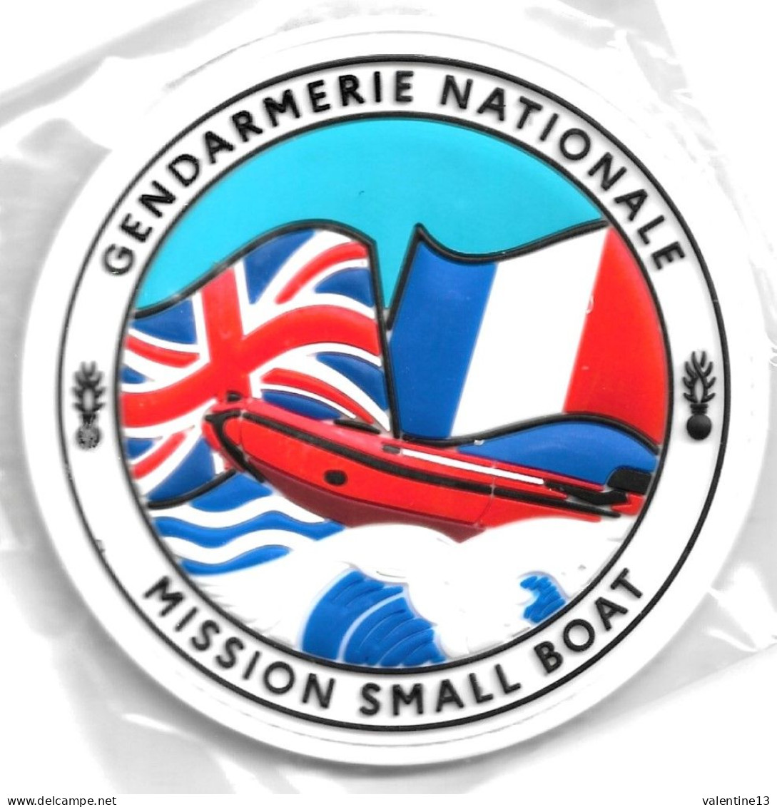 Ecusson Tissu GENDARMERIE NATIONALE MISSION SMALL BOAT - Police & Gendarmerie