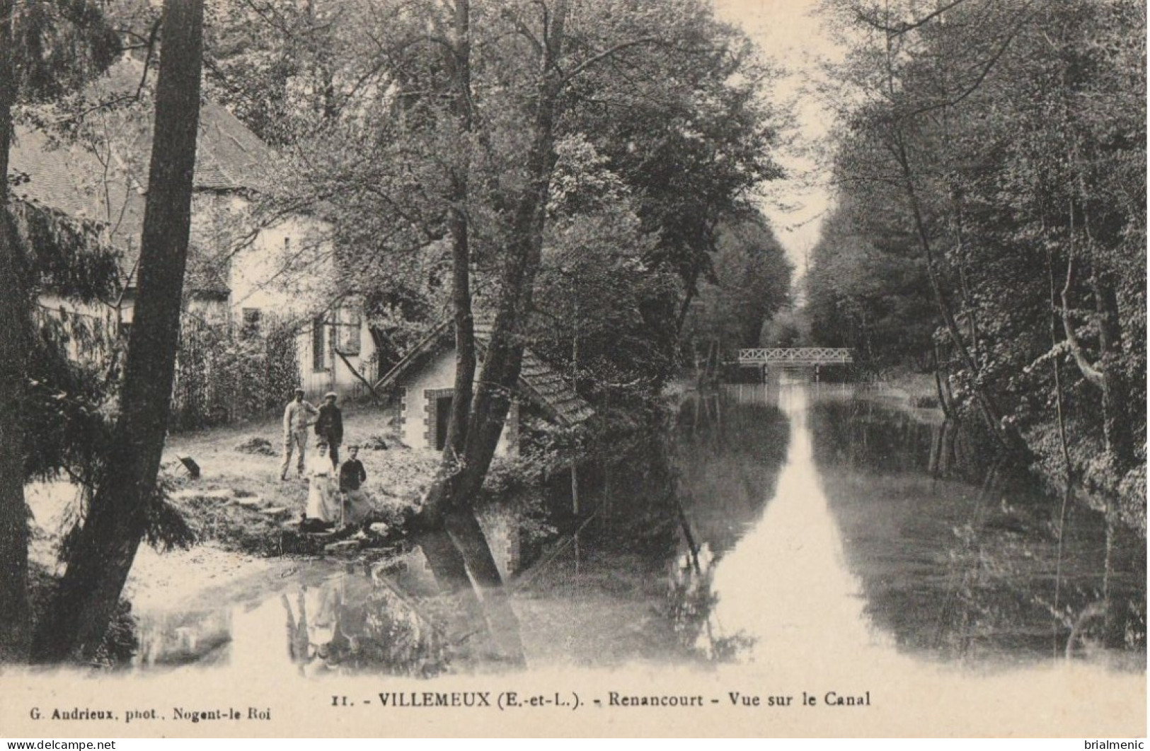 VILLEMEUX   Renancourt  Vue Sur Le Canal - Villemeux-sur-Eure