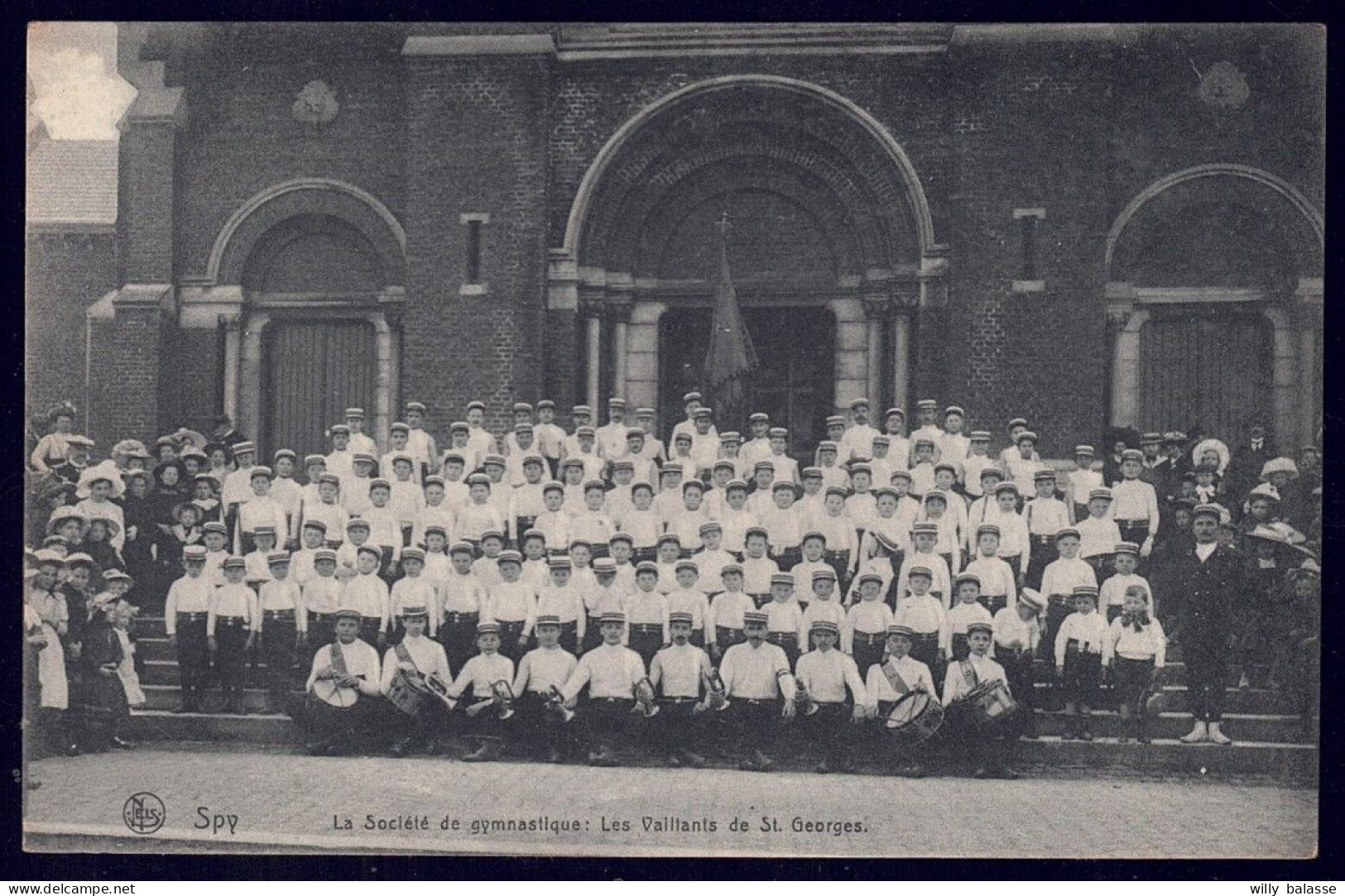 +++ CPA - SPY - Société De Gymnastique - Les Vaillants De St Georges  // - Jemeppe-sur-Sambre