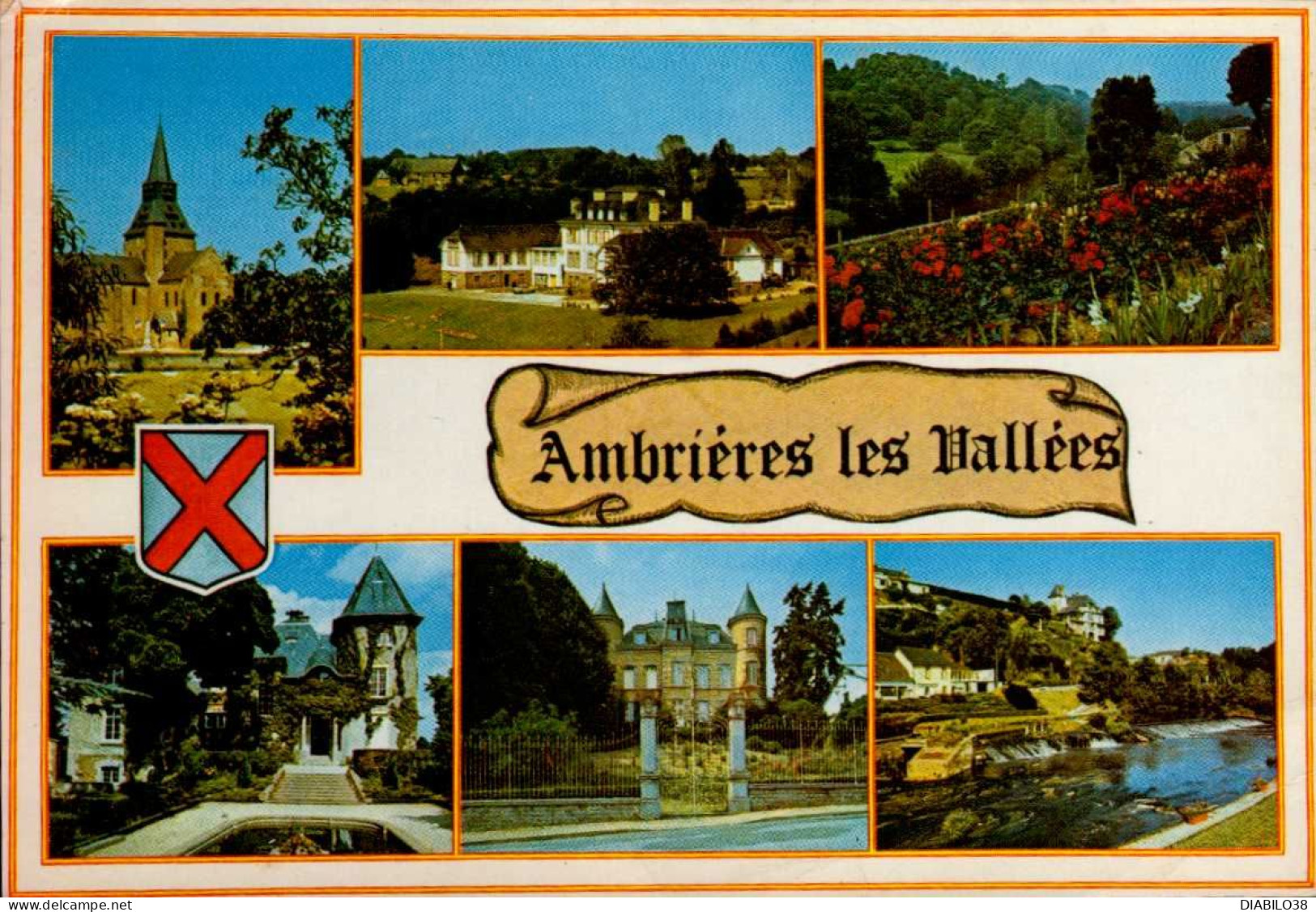 AMBRIERES-LES-VALLEES     ( MAYENNE )    MULTI-VUES - Ambrieres Les Vallees