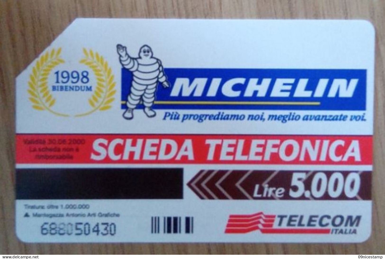 Italy, Telephonecard, Empty And Used - Andere & Zonder Classificatie