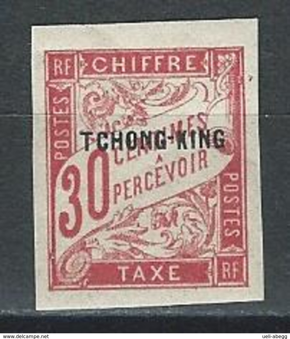 Tchong-King Yv. T4, Mi P IV * MH - Unused Stamps