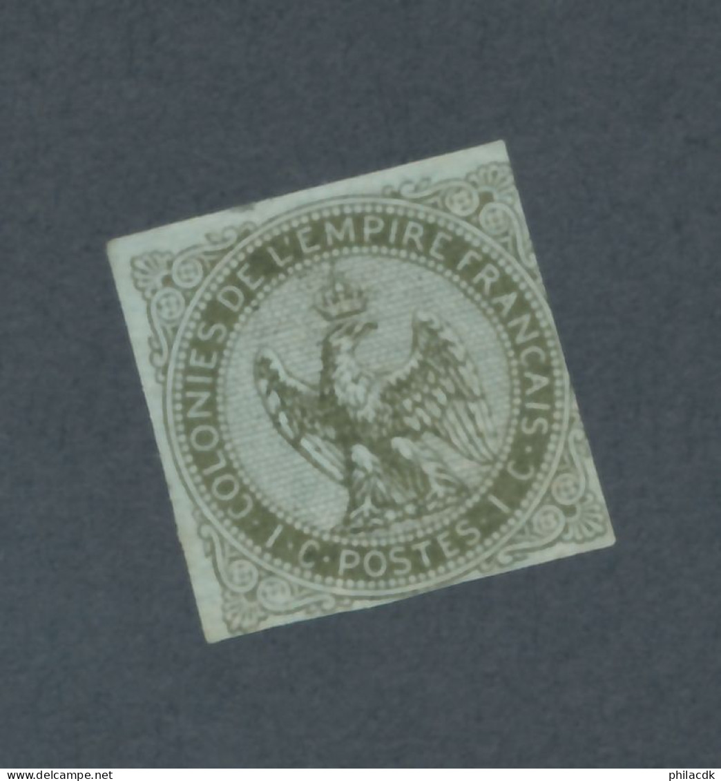 COLONIES GENERALES - N° 1 NEUF (*) SANS GOMME - COTE : 33€ - 1859/65 - Águila Imperial