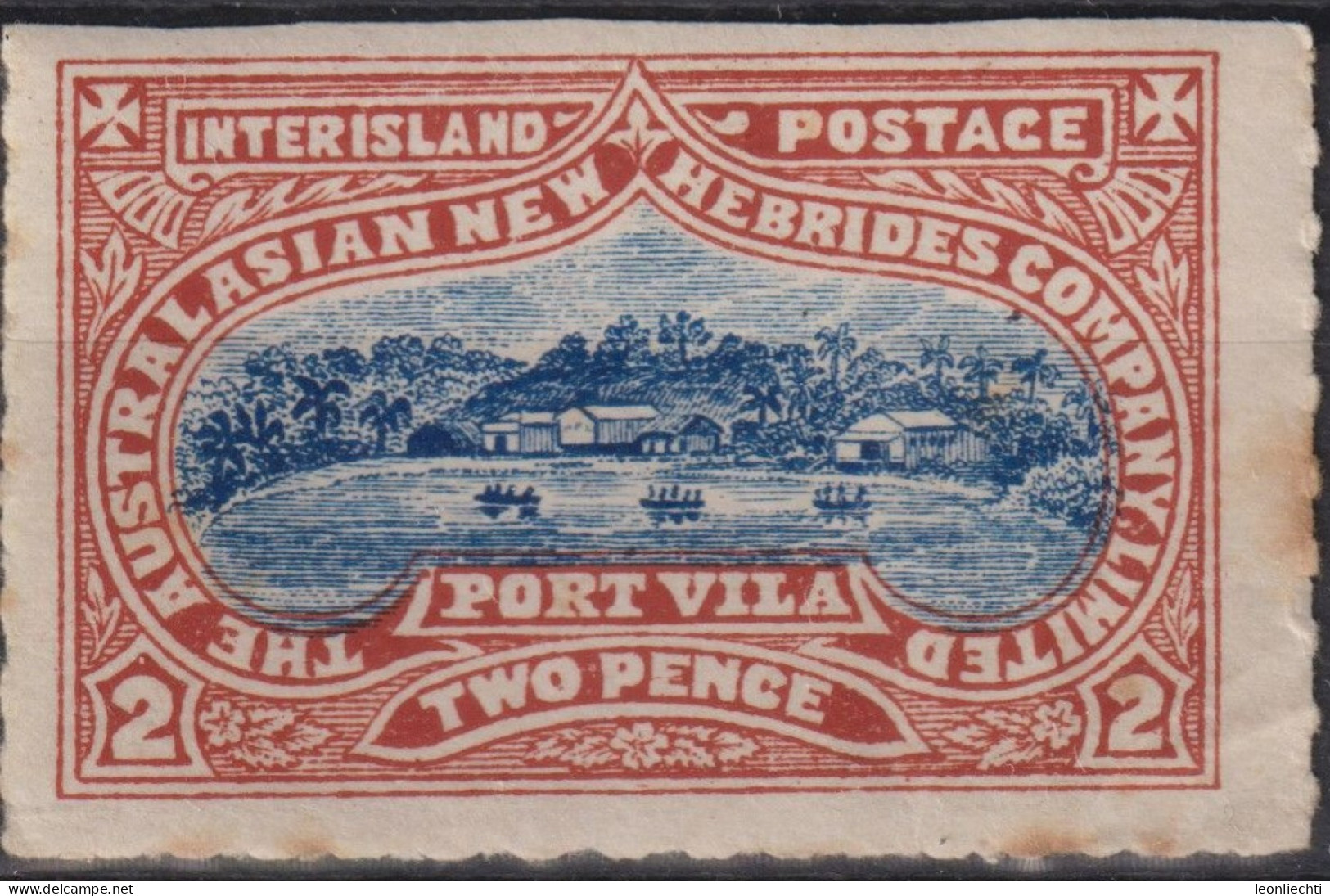 1897  Neue Hebriden * N°2, Port Vila - New HEBRIDES, Definitives For The Inter-Island Shipping - Other & Unclassified