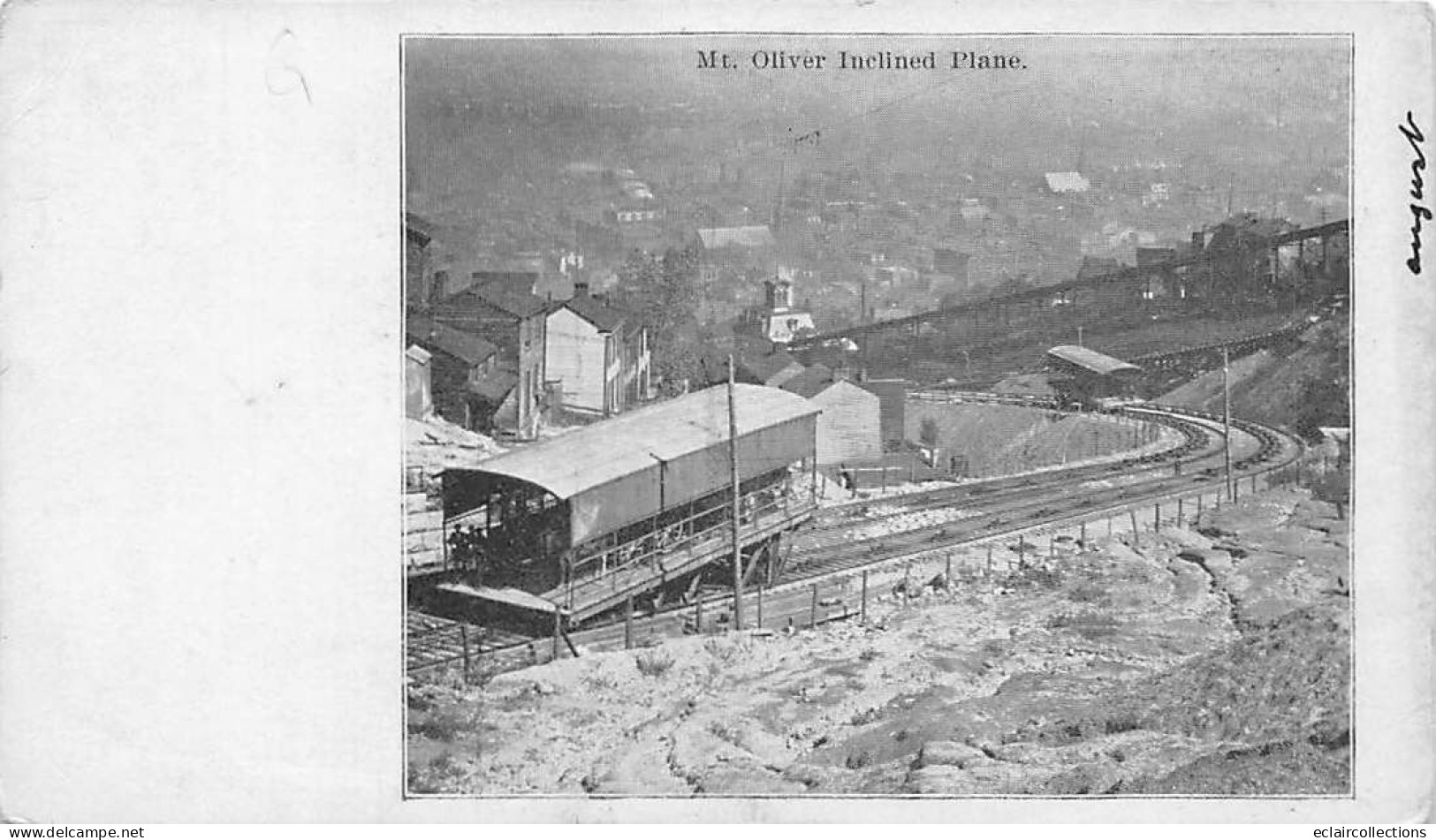 U.S.A  .   Pennsylvania   Mt Oliver    Inclined Plane        (voir Scan) - Otros & Sin Clasificación