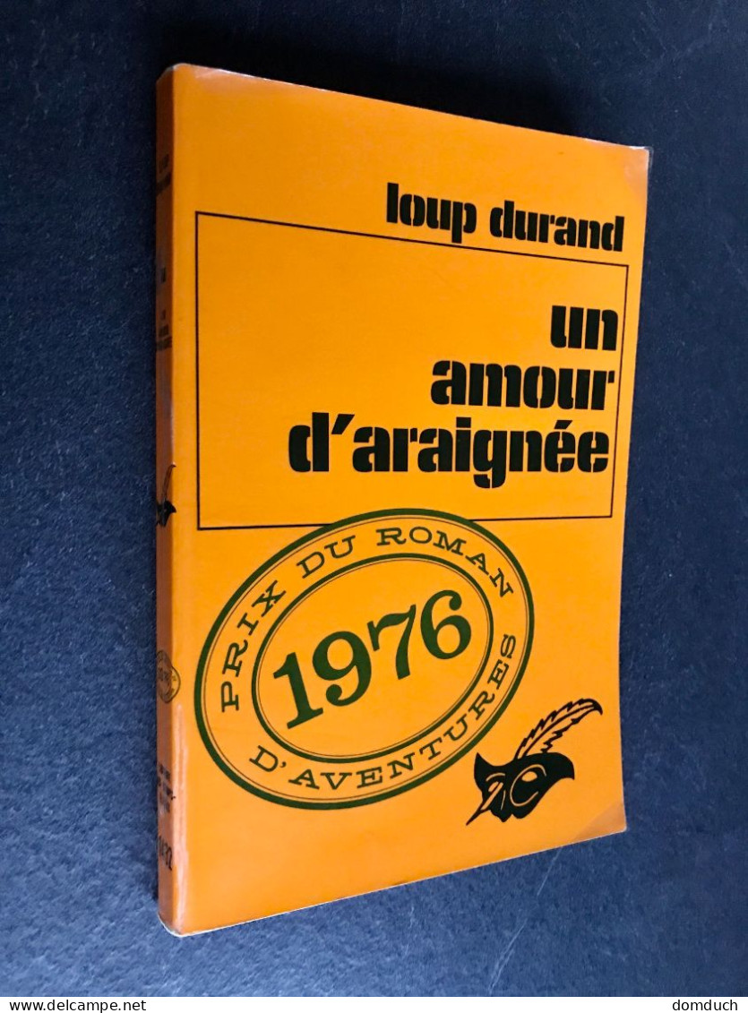 LE MASQUE Policier N° 1432  UN AMOUR D’ARAIGNEE  Loup DURAND 1976 - Le Masque