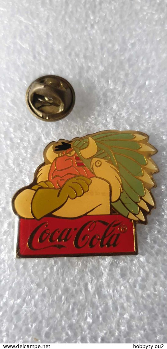 Pin's Coca-Cola Disney Indian Chief - Coca-Cola