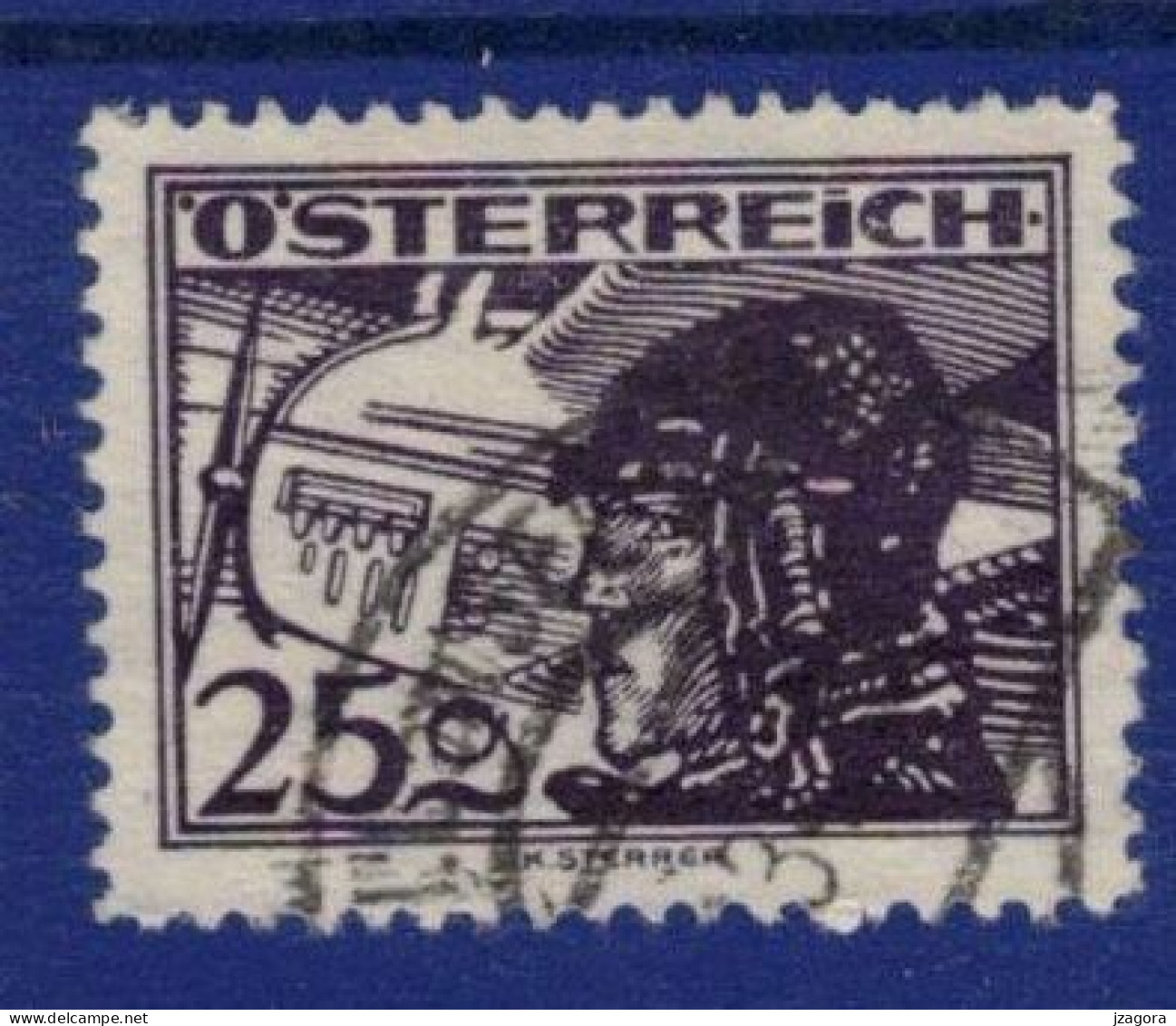 AUSTRIA ÖSTERREICH AUTRICHE 1925 Mi 475 Sc C19  FLUGPOST Air Mail Correo Aéreo Poste Aérienne - Used Stamps