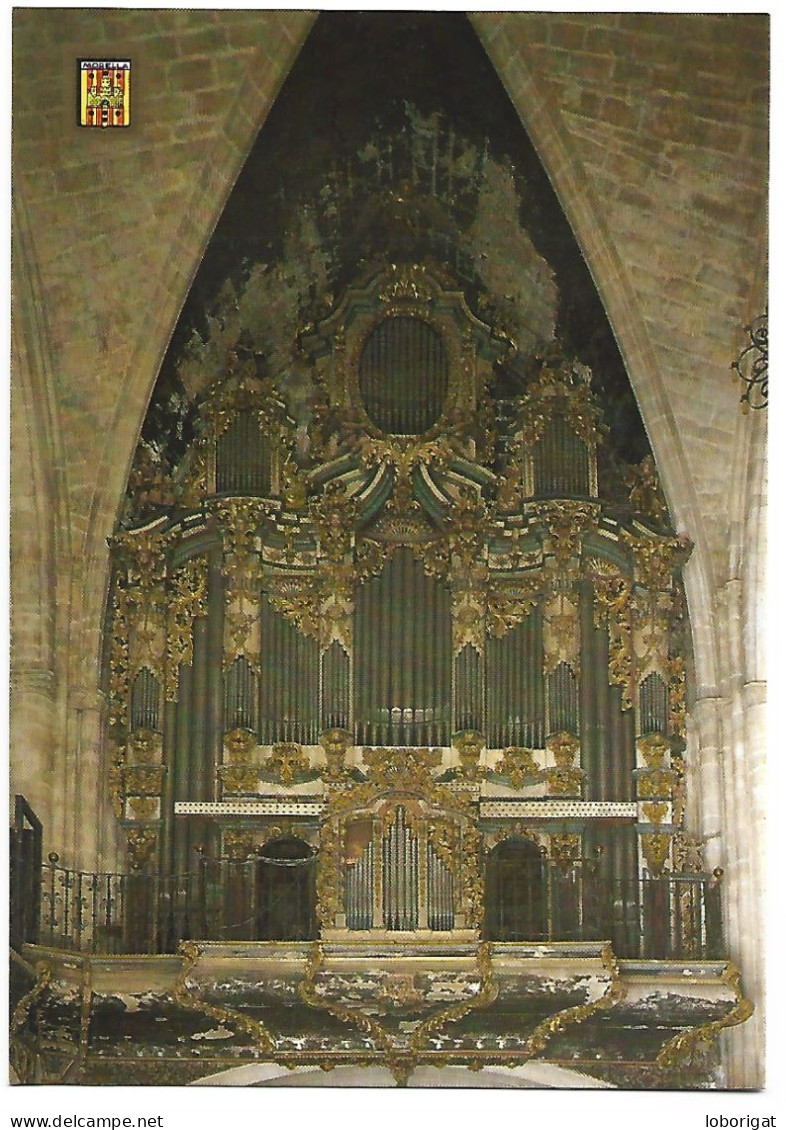 ORGANO S. XVIII / ORGAN 18th. CENTURY.-  MORELLA.- (CASTELLON) - Castellón