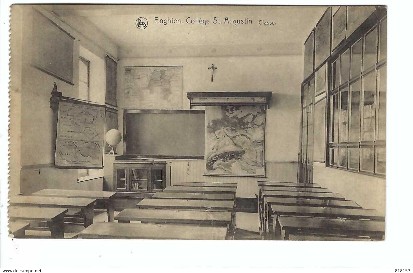 Enghien  Collège St Augustin   Classe   1921 - Edingen