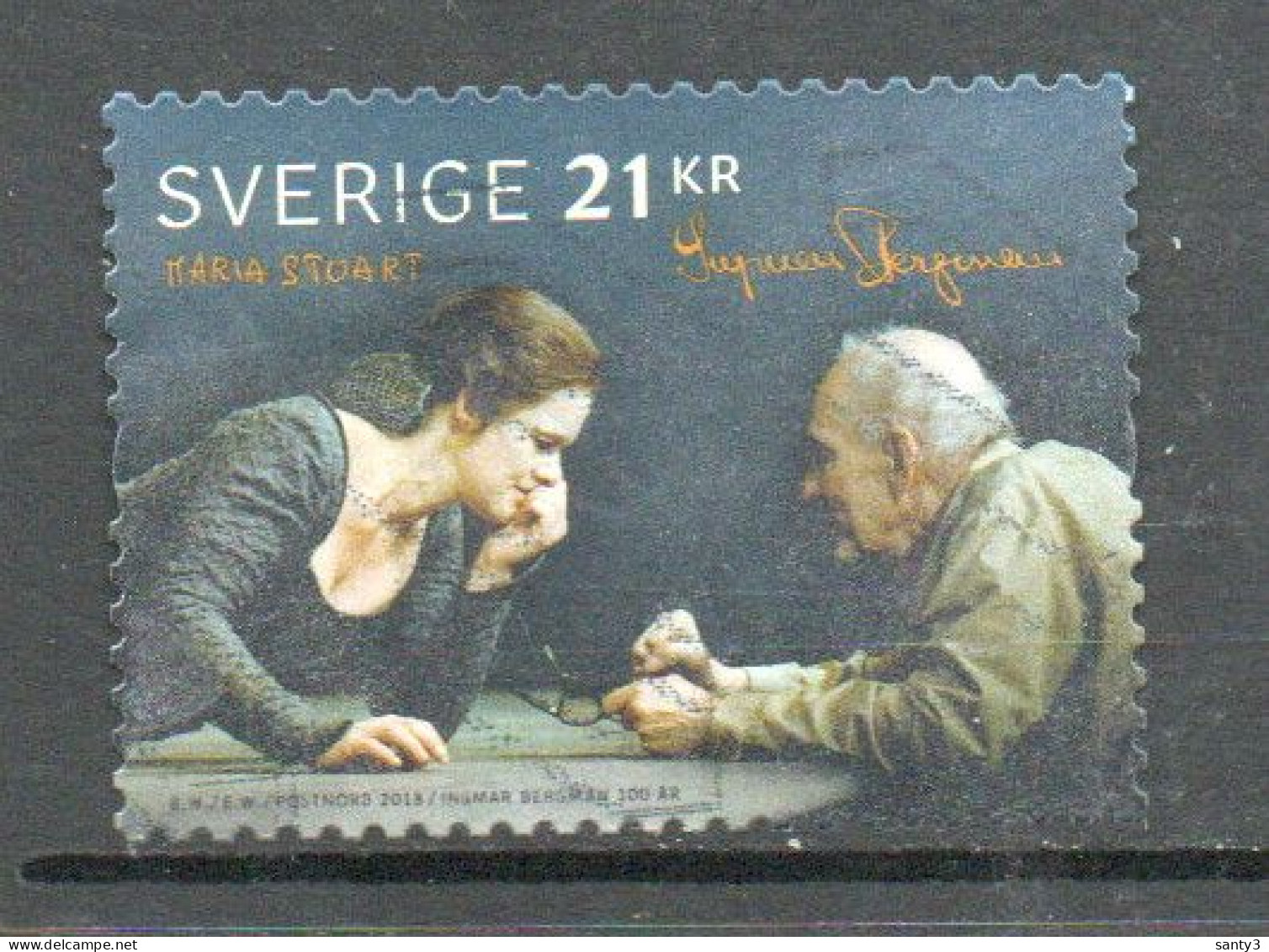 Zweden 2018 Yv 3210 Hoge Waarde,  Gestempeld - Used Stamps