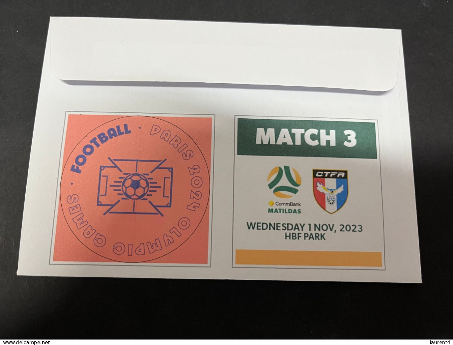 3-11-2023 (1 V 13) Australia (3) V Taiwan (0) - Matildas Olympic 2024 Qualifiers (match 3) 1-11-2023 In Perth - Estate 2024 : Parigi