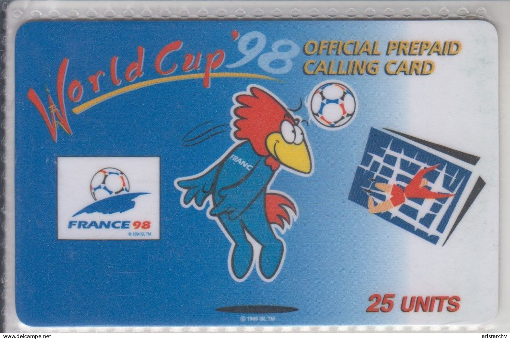FRANCE 1998 FOOTBALL WORLD CUP '98 FOOTIX - Deportes