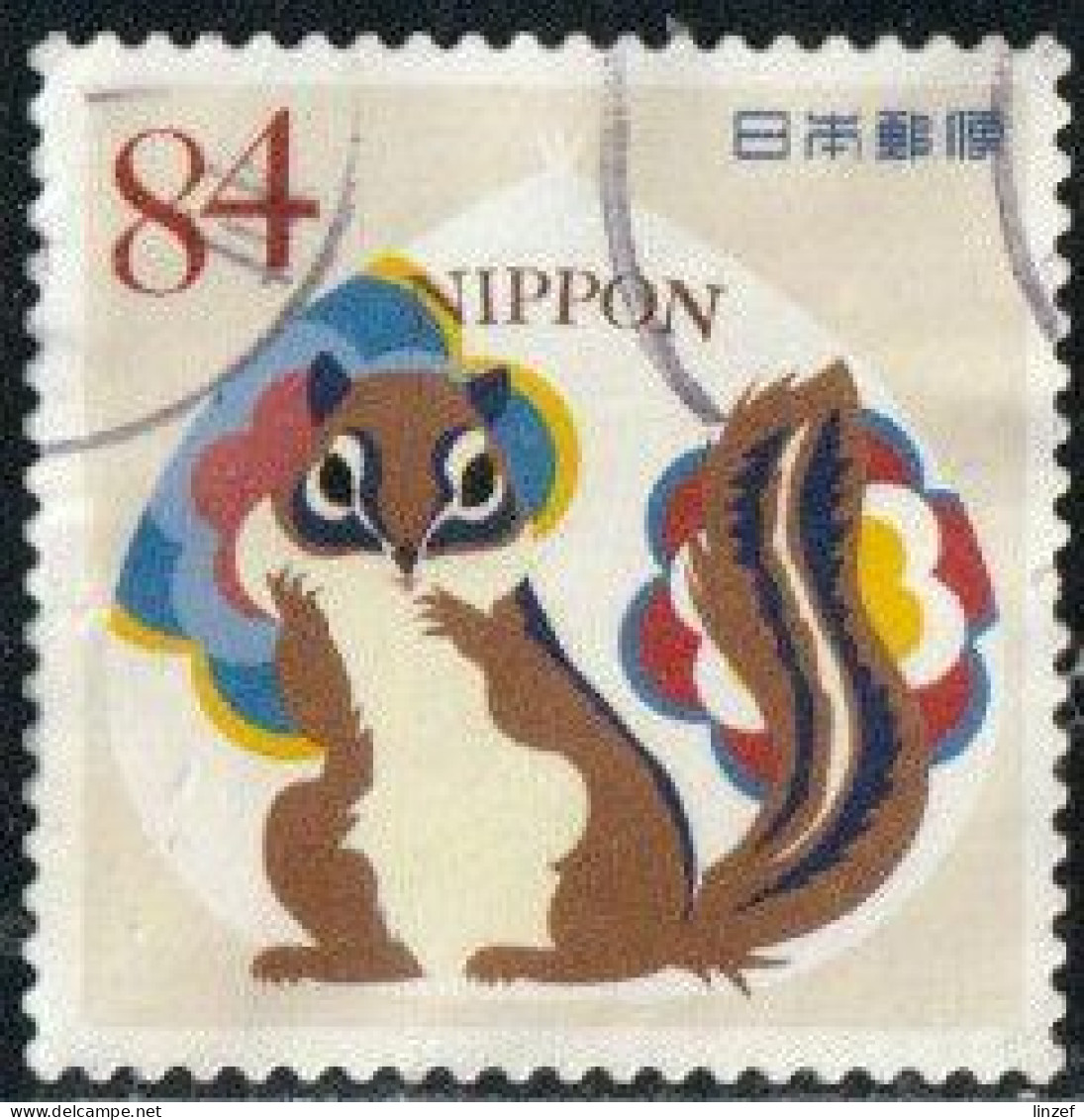 Japon 2019 Yv. N°9622 - Ecureuil - Oblitéré - Used Stamps